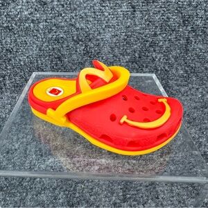 2024 McDonald's Mini Crocs Keychain  Happy Meal Toy Red & Yellow